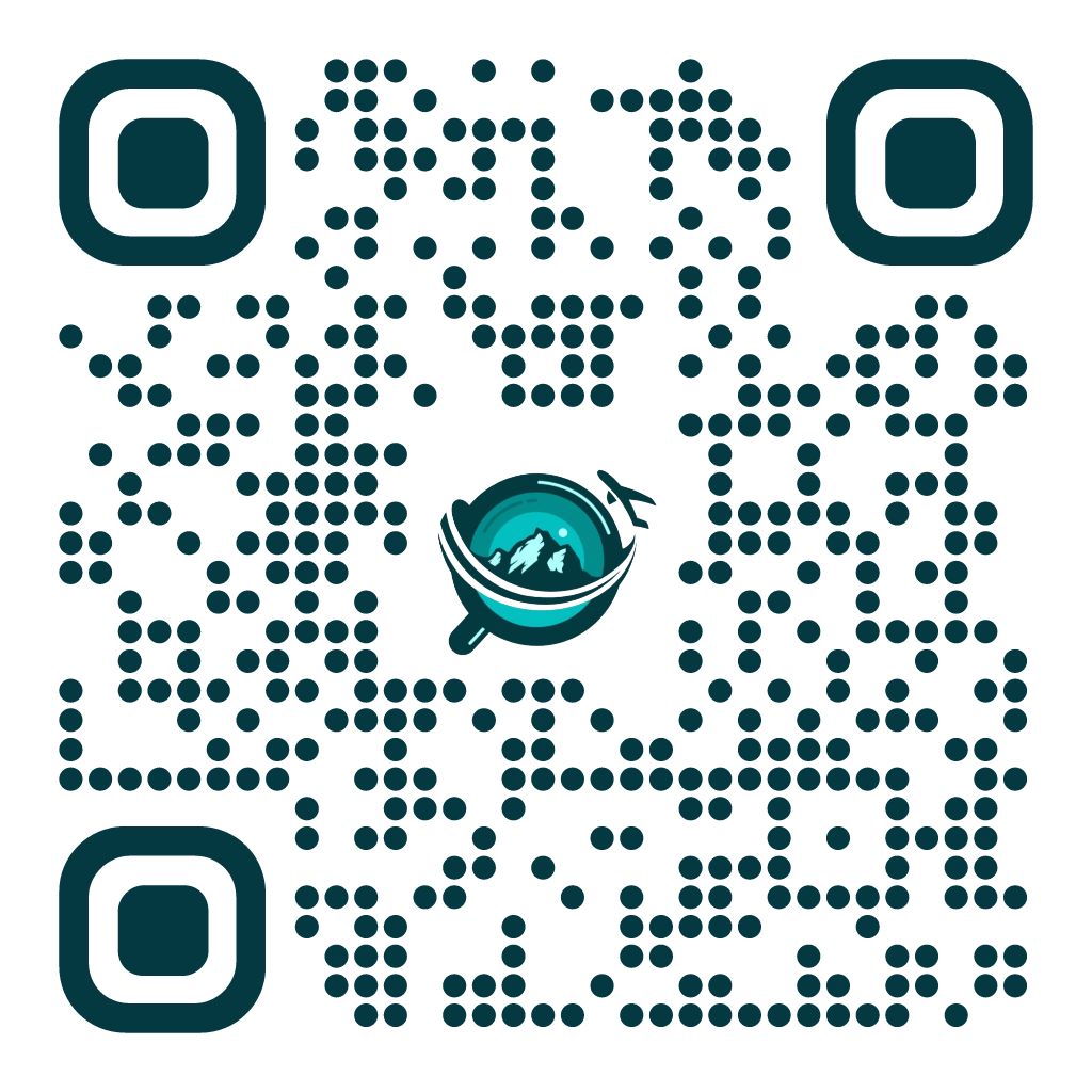QR code to get the TraveLens app